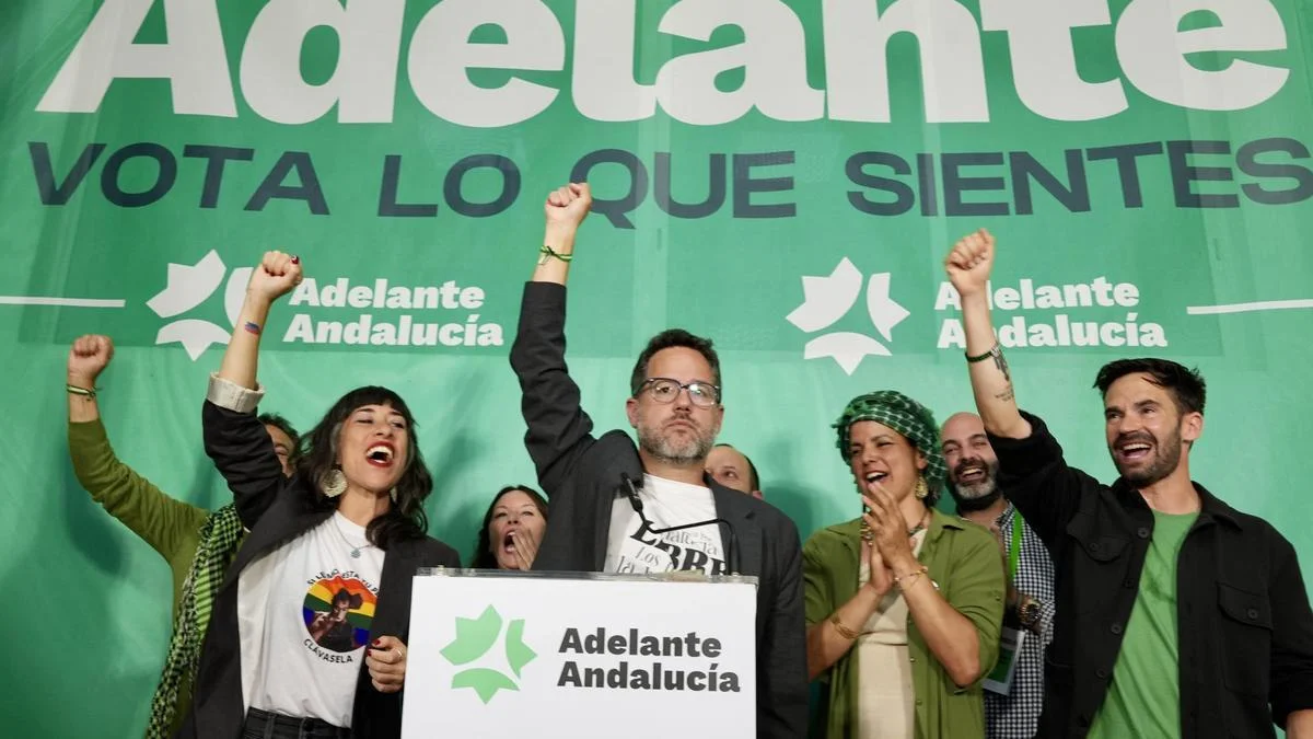 Adelante superará a Por Andalucía: resultados cuadruplicados impulsan la carrera electoral
