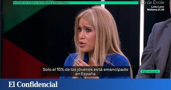 Afra Blanco desafía a los críticos de impuestos: "¿Por qué no mencionan a la Casa Real?