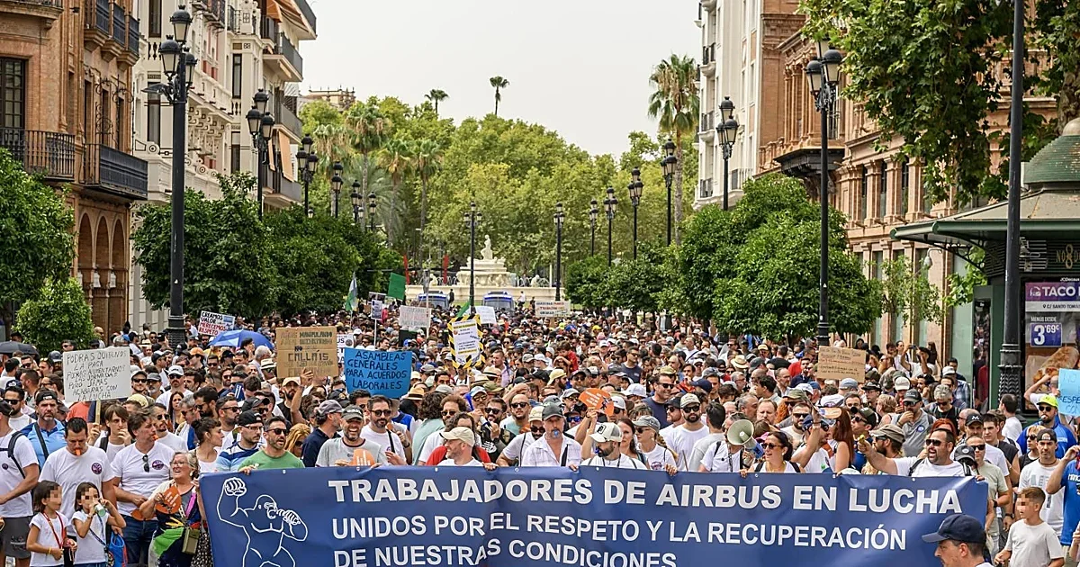 Airbus enfrenta presión sindical: la huelga continua hasta nueva oferta de la empresa