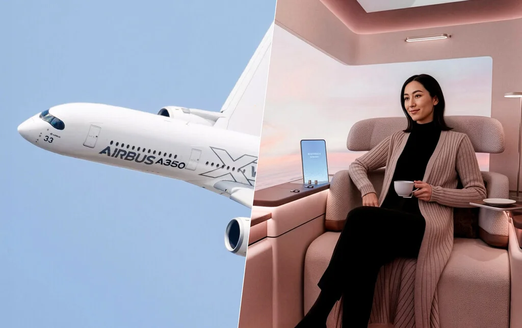 Airbus revoluciona la aviación: nuevas comodidades que transforman el vuelo comercial