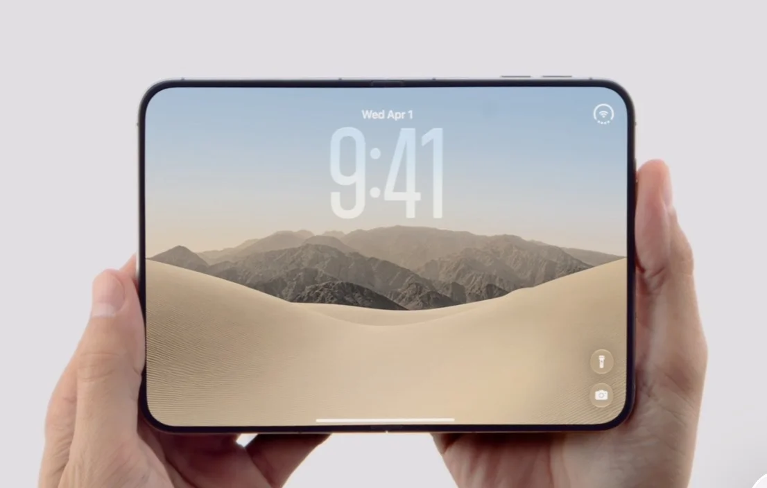 Apple desafía a la competencia con el iPhone Duo, su innovador móvil plegable