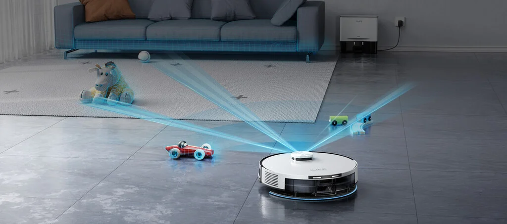 Aspirador robot con autovaciado y 180 minutos de autonomía por menos de 85 euros