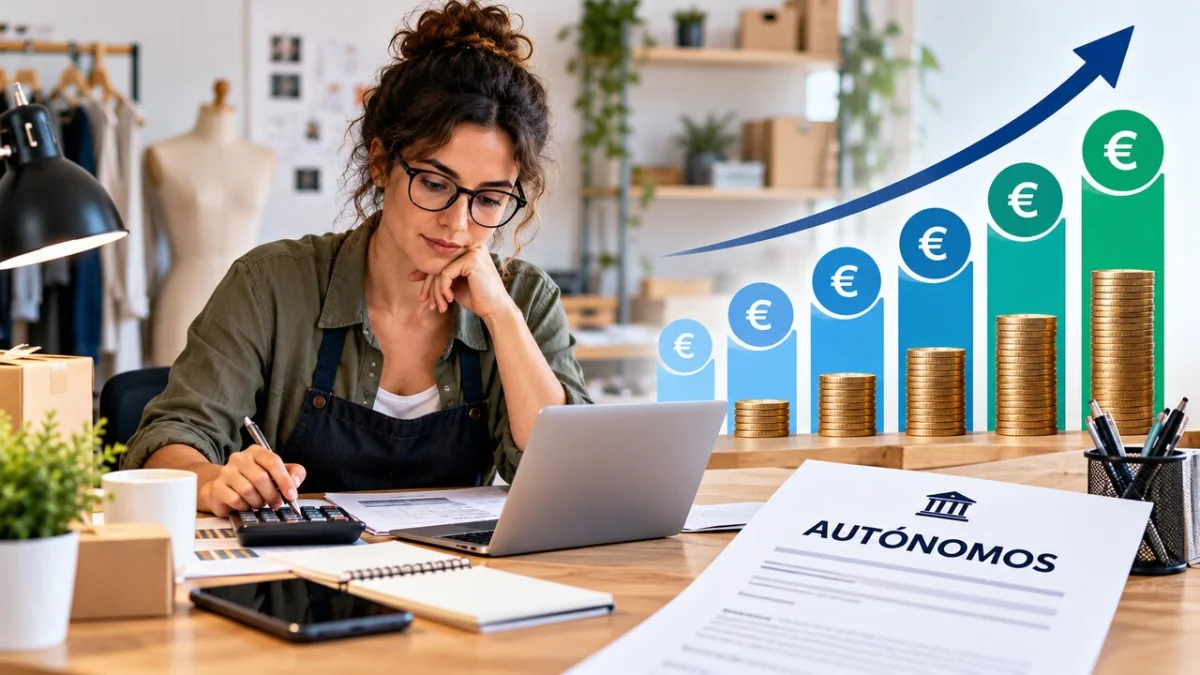 Aumenta la carga fiscal: autónomos enfrentan nuevos tramos en sus cuotas mensuales