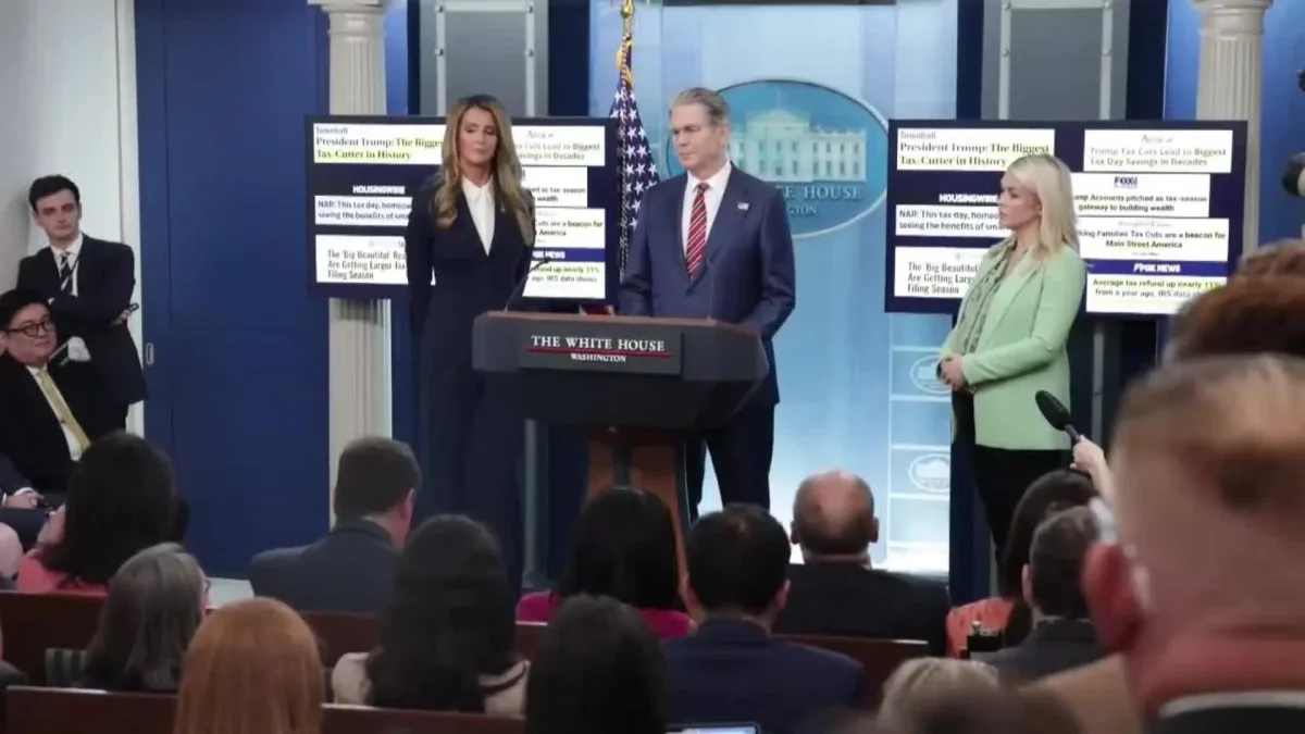 Bessent y Loeffler revelan nuevos planes fiscales en la Casa Blanca durante el Día de los Impuestos