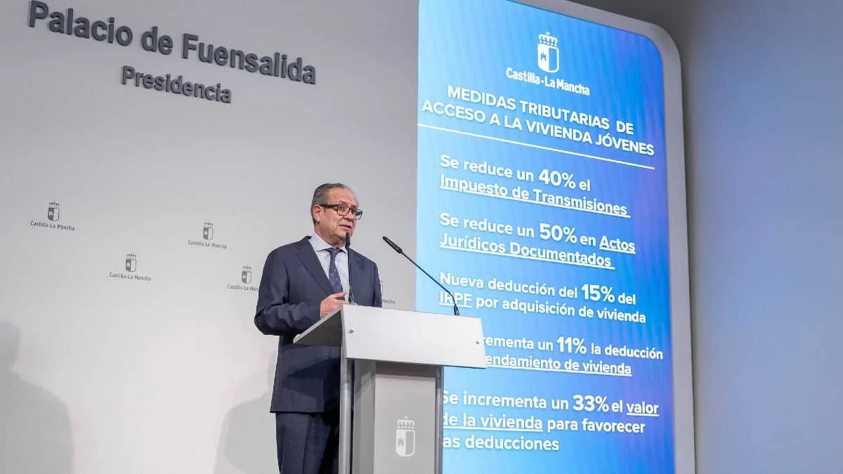 Castilla-La Mancha destina 10 millones para facilitar la vivienda a jóvenes con deducciones fiscales