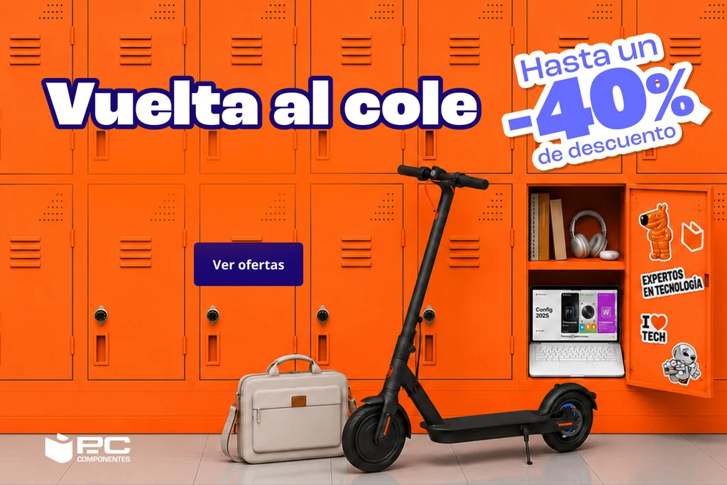 Descuentos de hasta el 30% en tecnología: PcComponentes lanza su Vuelta al Cole