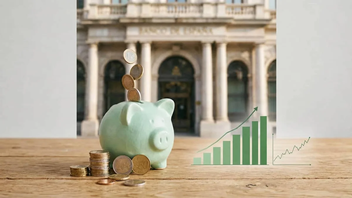 El ahorro de los europeos alcanza niveles récord, mientras el consumo se estanca
