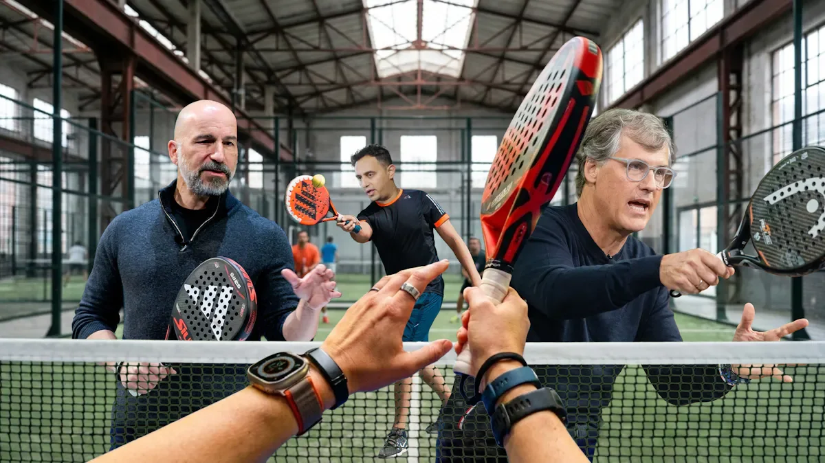 El auge del pádel entre los techies desplaza al pickleball en España