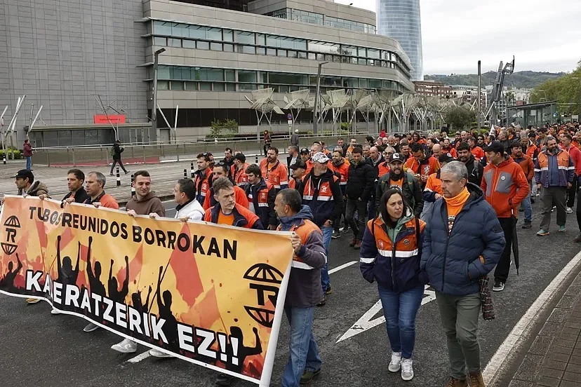 El concurso de acreedores de Tubos Reunidos afecta a más de 1.000 trabajadores en riesgo