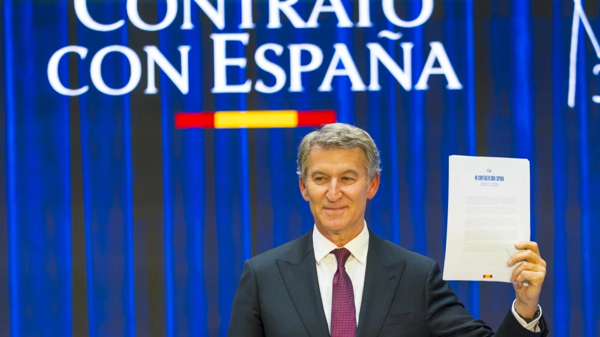 El 'contrato con España' de Feijóo promete cambios en vivienda y pensiones para todos
