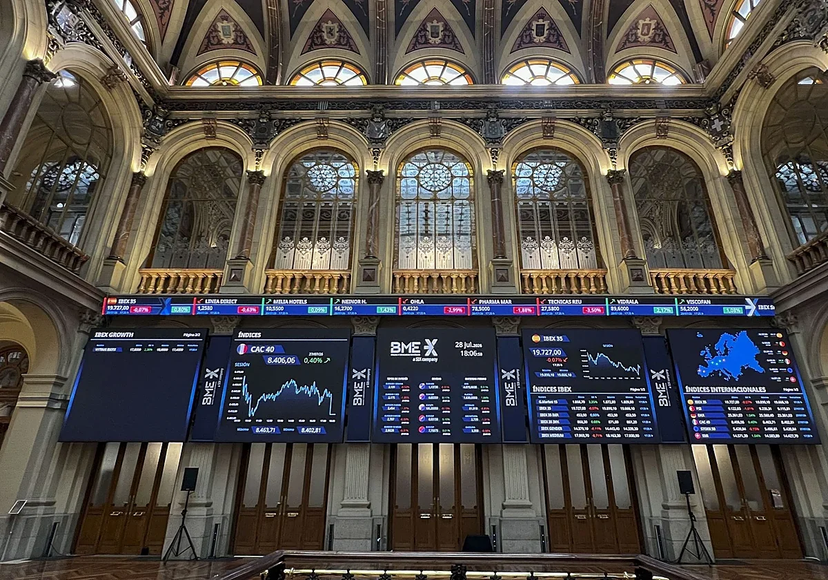 El Ibex 35 alcanza los 20.000 puntos y marca un hito en la bolsa española