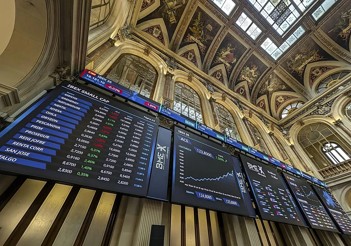 El Ibex 35 alcanza máximos anuales mientras el petróleo cae un 7% por Ormuz