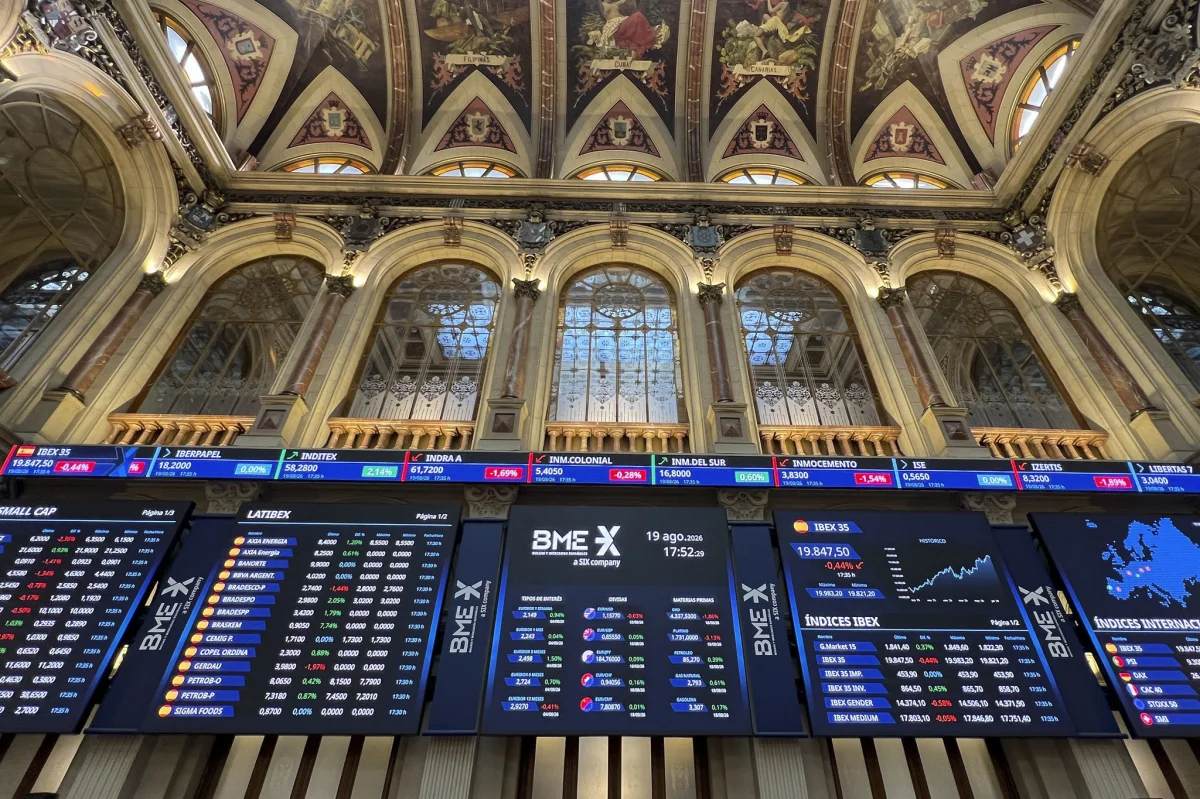 El Ibex 35 se estabiliza cerca de los 20.000 puntos tras una semana de volatilidad