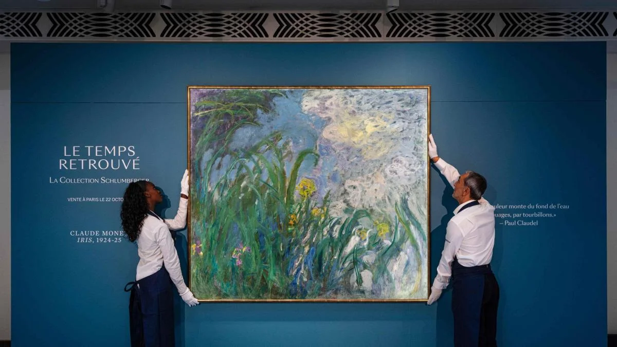El 'Iris' de Monet alcanza los 50 millones en una subasta histórica en París