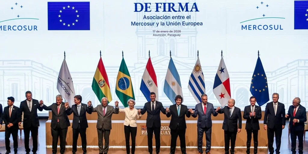 El mayor pacto de libre comercio entre la UE y Mercosur transforma el mercado para 700 millones.