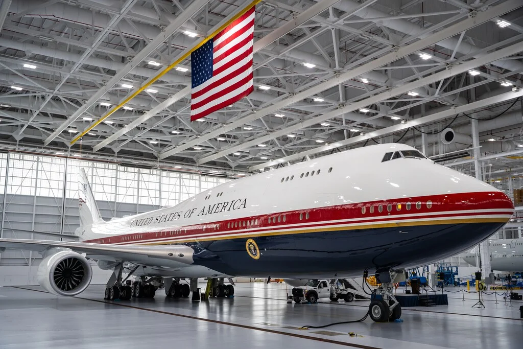 El nuevo Boeing 747 para la flota presidencial de EEUU genera controversia con Qatar