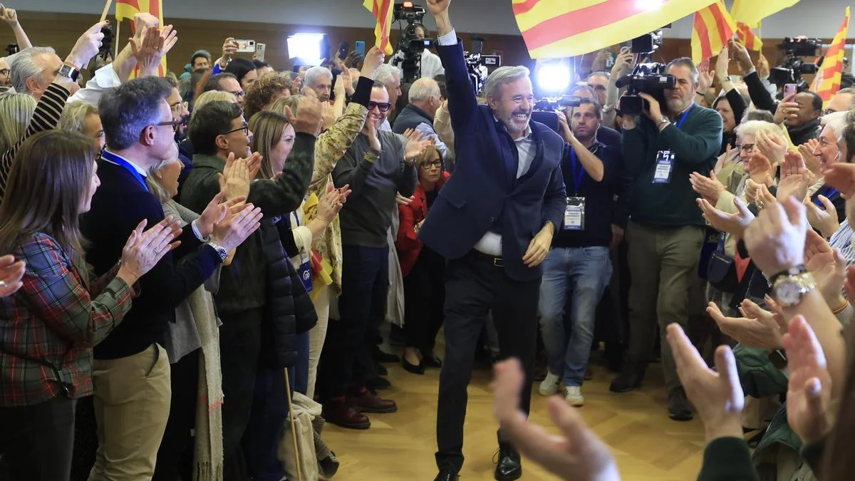 El PSOE alcanza su mínimo histórico mientras el PP se aferra a Vox en Aragón