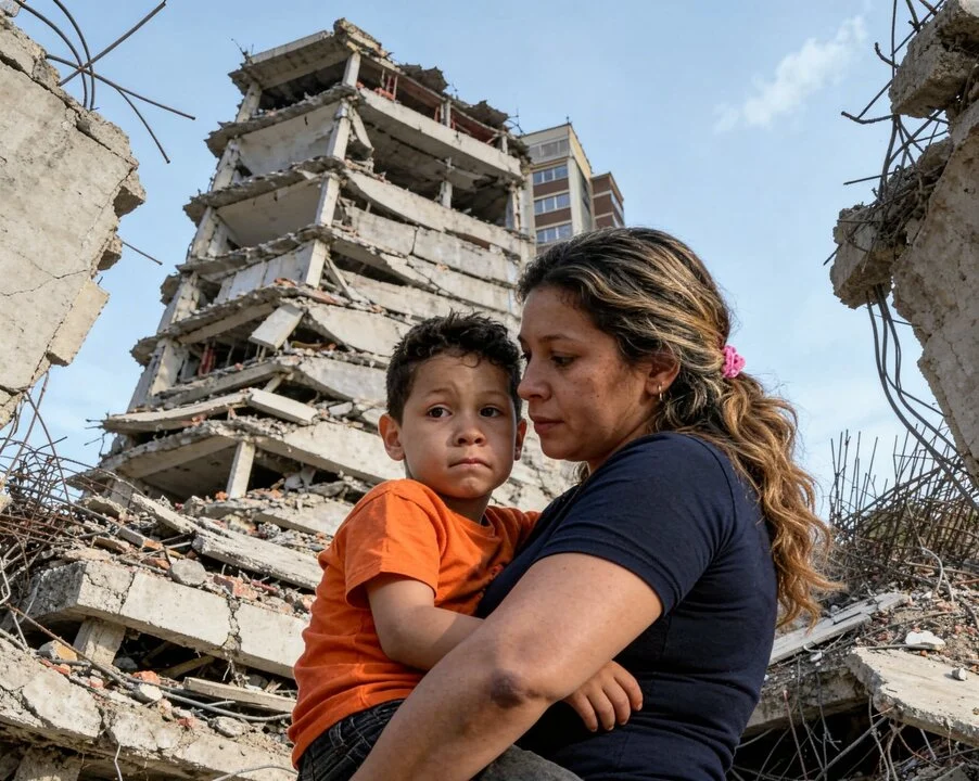 El terremoto en Venezuela deja a miles de niños en situación de vulnerabilidad extrema