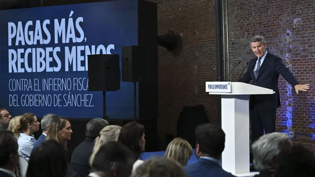 Feijoo promete bajar impuestos o dimitir, poniendo presión sobre su candidatura