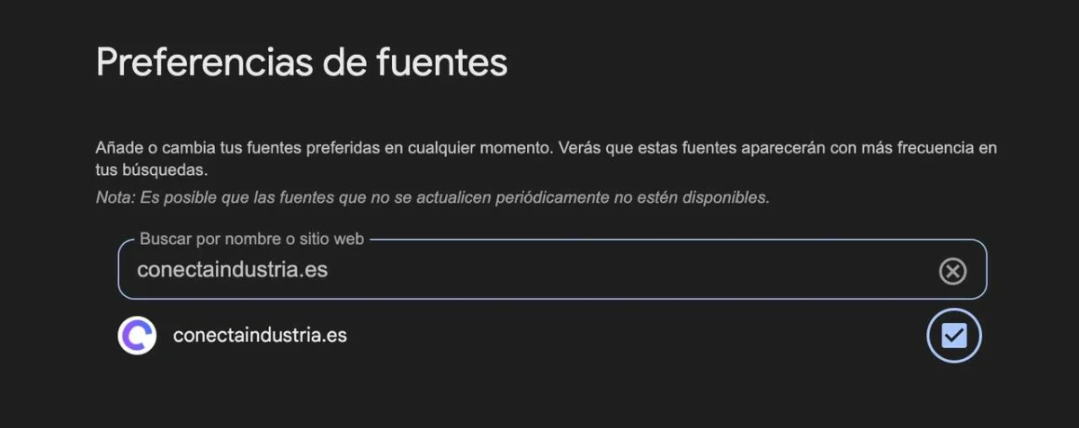 Google prioriza a Elige Conecta en su ranking de fuentes informativas en España