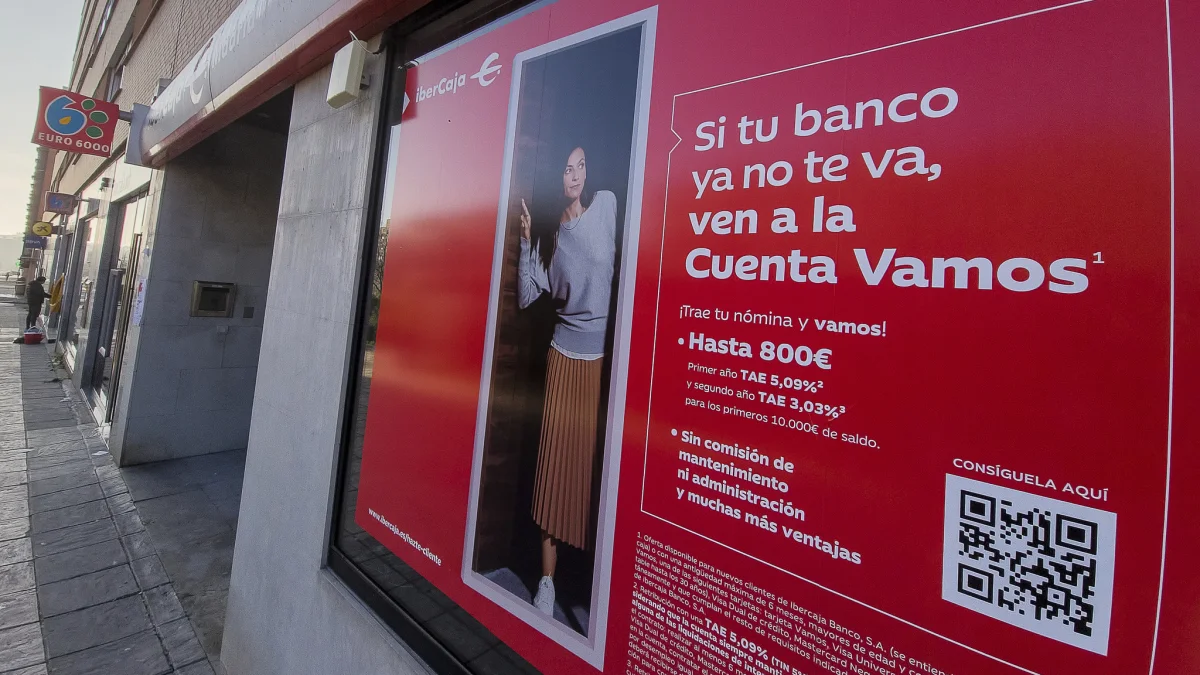 Ibercaja ofrece un 5% en cuentas nómina, atrayendo a nuevos clientes con 20.000 euros