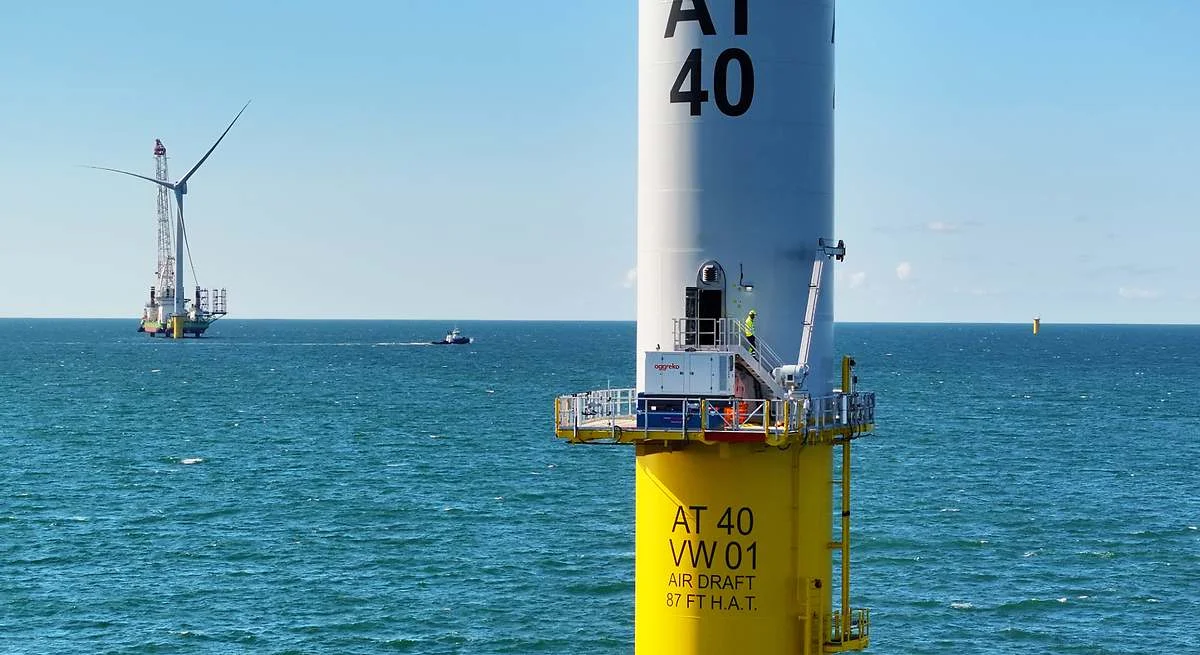 Iberdrola avanza en energía renovable: se reinicia construcción del parque Vineyard Wind en EE.UU.