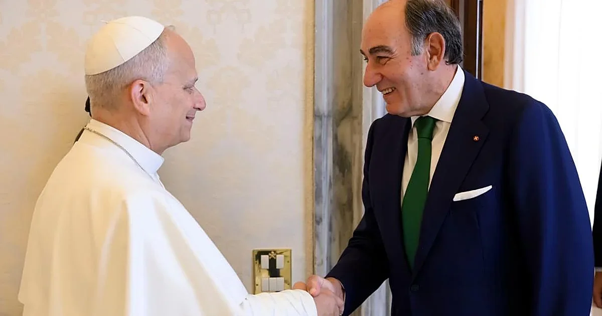 Iberdrola refuerza su compromiso con la energía renovable tras reunión con el Papa