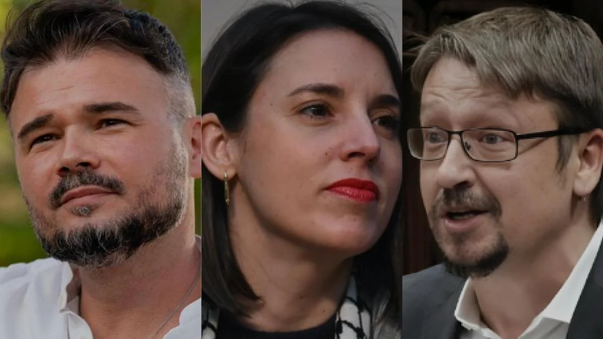 Irene Montero y Rufián buscan revitalizar la unidad de la izquierda en Barcelona