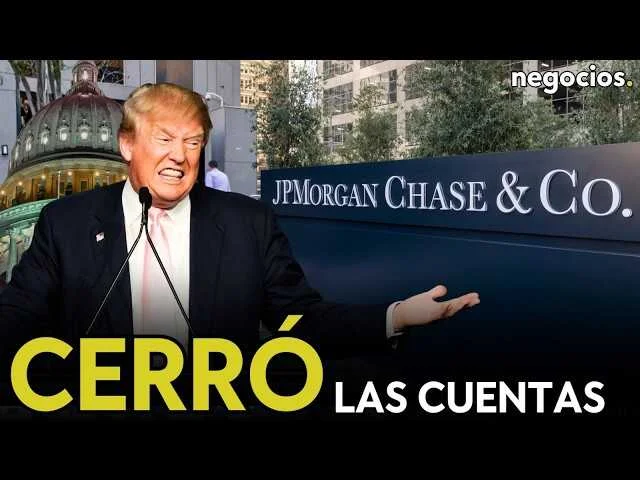JPMorgan cierra cuentas de Trump, afectando su capacidad financiera tras el asalto al Capitolio