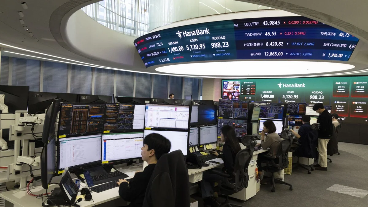 La caída del 12% en la Bolsa de Seúl golpea la confianza de los inversores globales