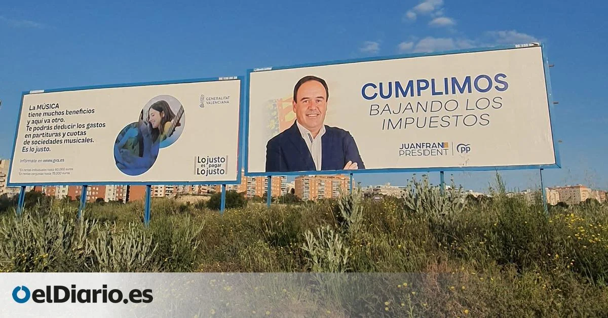 La campaña del PP resalta la bajada de impuestos en medio de críticas a la Generalitat
