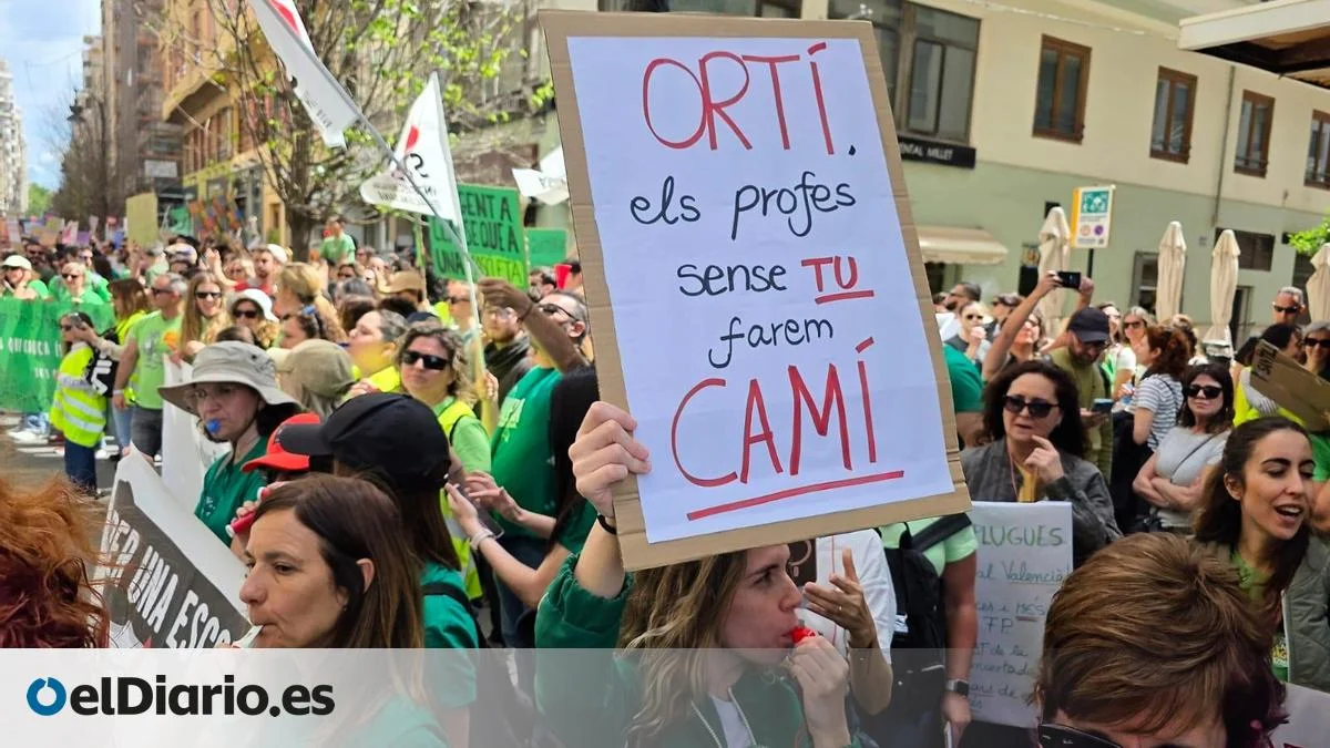 La Generalitat garantiza el funcionamiento de colegios durante la huelga indefinida en Educación