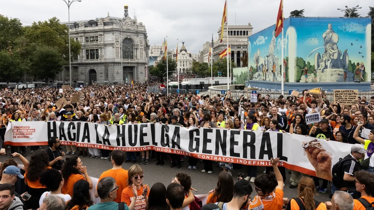 La huelga del 11-N busca frenar la avaricia inmobiliaria que afecta a los trabajadores