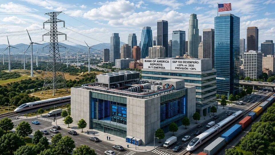La IA impulsa la demanda energética: Bank of America prevé un auge en los beneficios del S&P 500