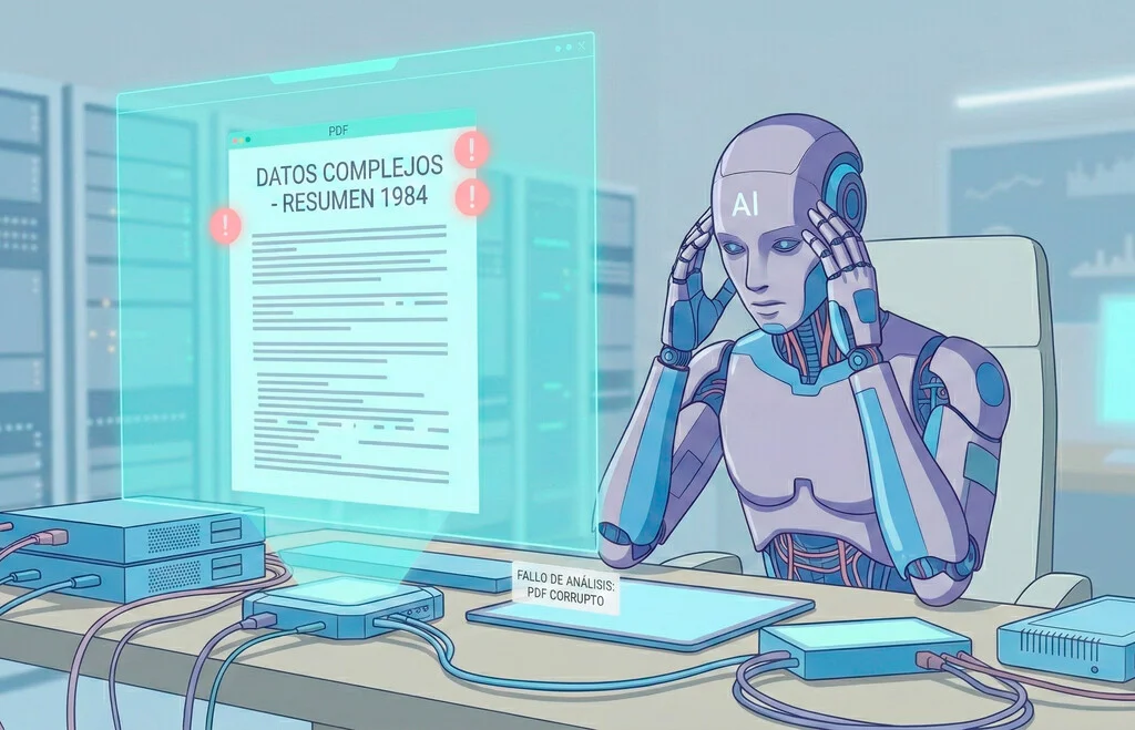 La incapacidad de la IA para manejar PDFs pone en duda su efectividad en tareas complejas