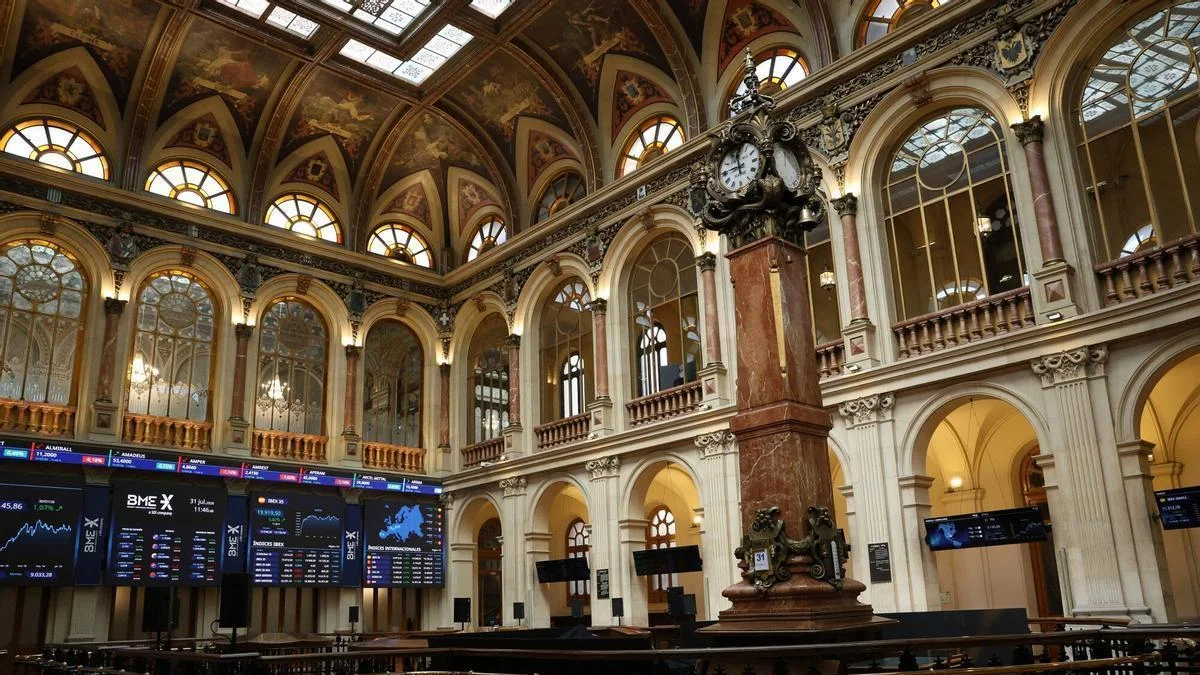 La incertidumbre financiera provoca pérdidas de 85.000 millones en la Bolsa española