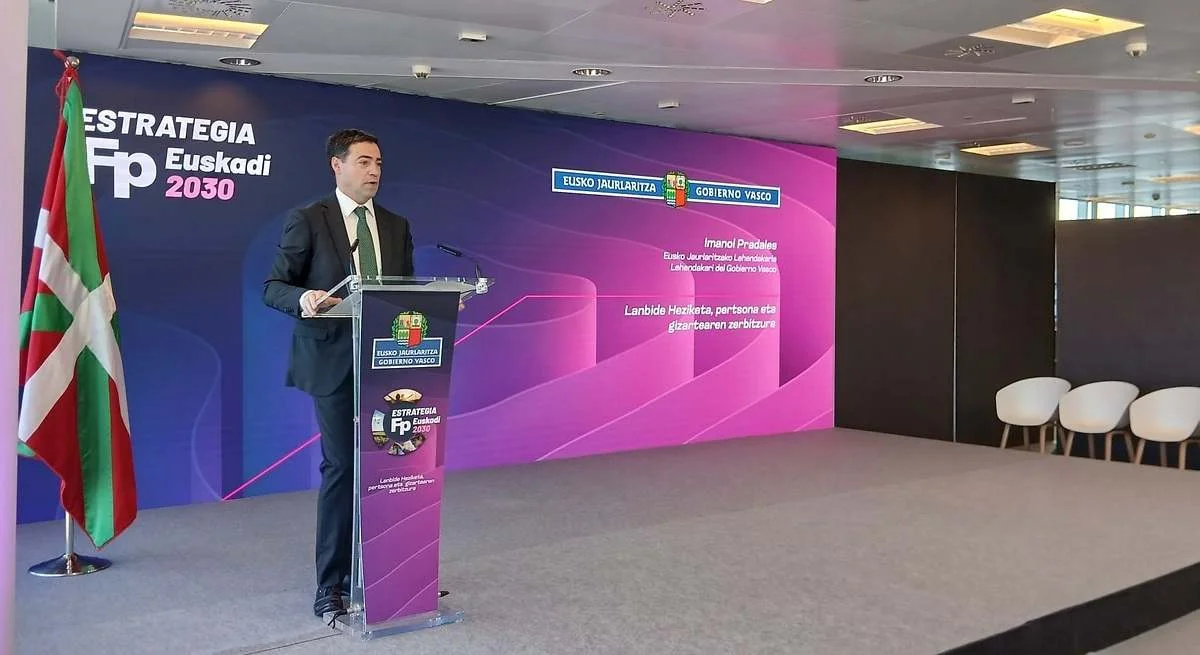 La inversión de 340 millones en FP del Gobierno vasco busca asegurar el futuro laboral juvenil