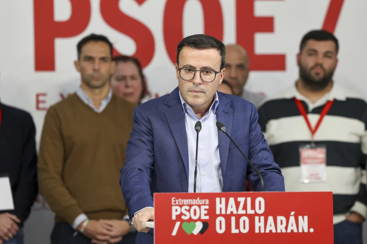 La posible dimisión de Miguel Ángel Gallardo podría reconfigurar el liderazgo del PSOE extremeño