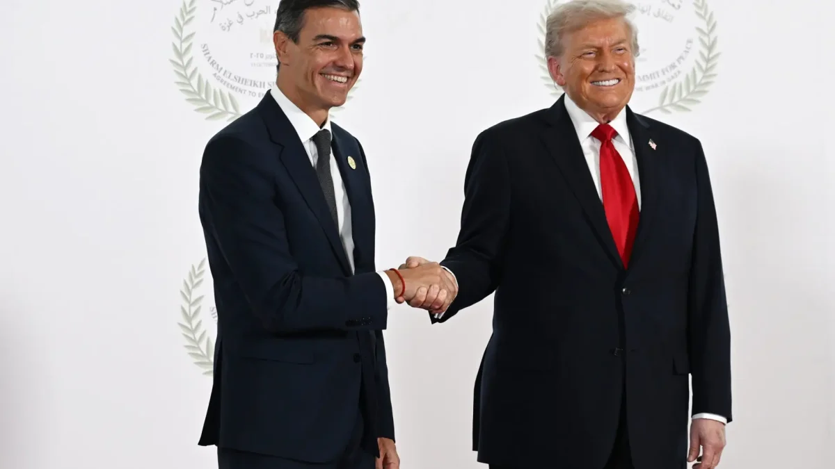 La relación Sánchez-Trump se complica en Oriente Medio y afecta a la política española