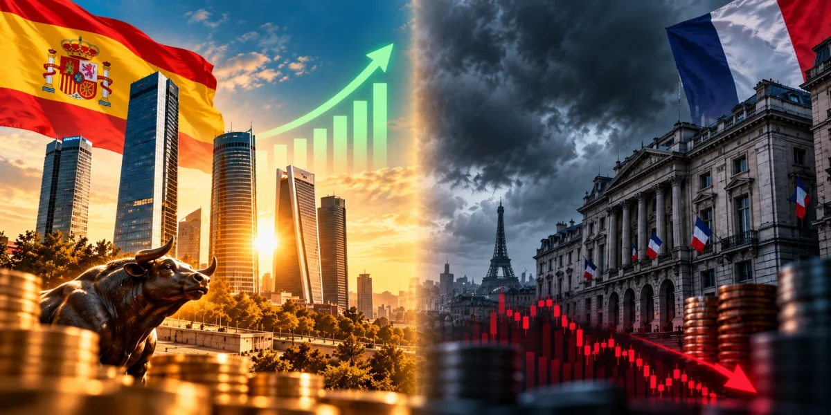 La rentabilidad bancaria en España supera en un 20% a la de los bancos franceses