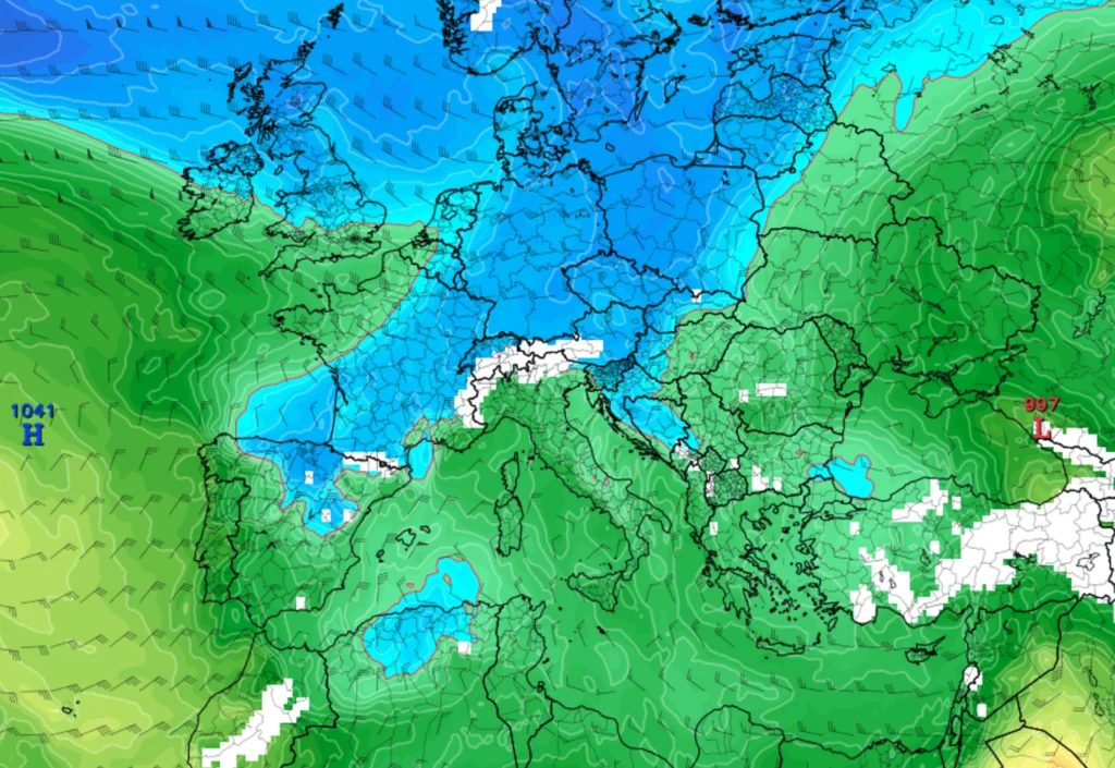 La tormenta que amenaza el Domingo de Ramos proviene del Ártico y ya causa estragos en España