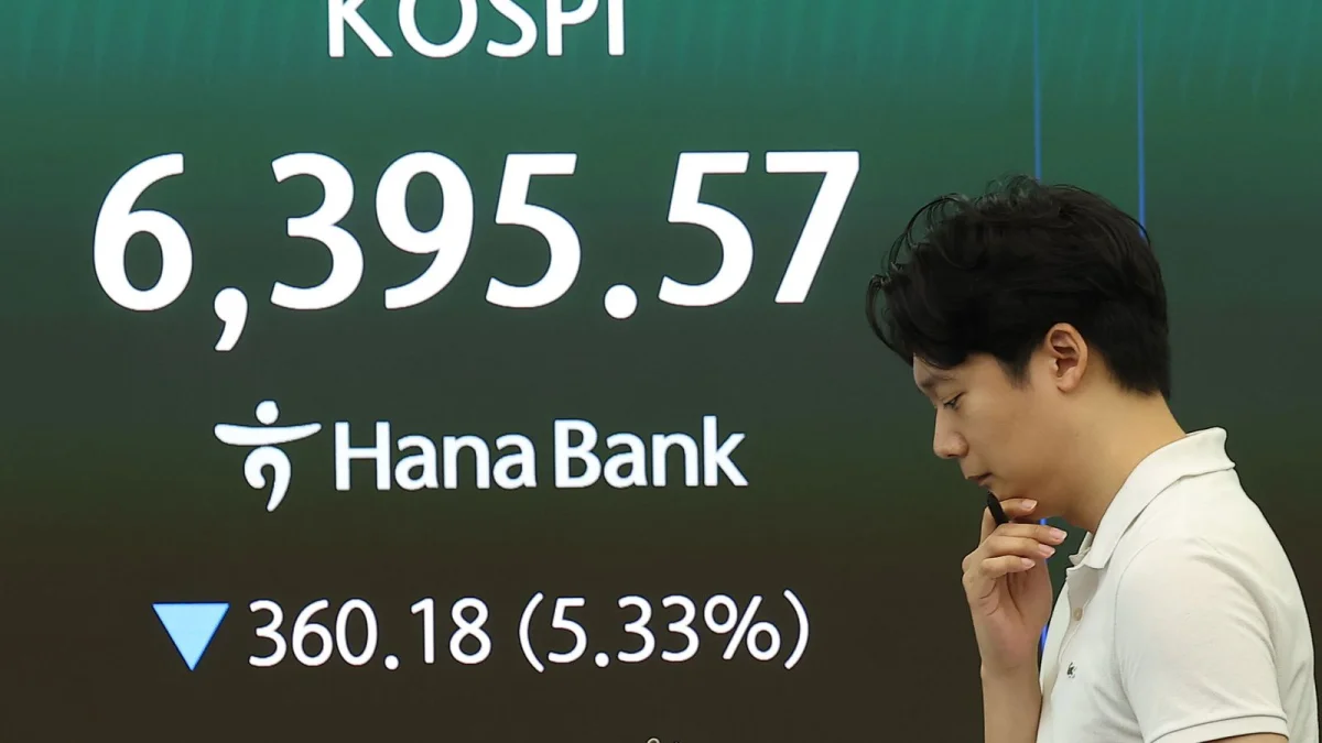 Las acciones tecnológicas arrastran al Kospi surcoreano a una caída del 10,84%