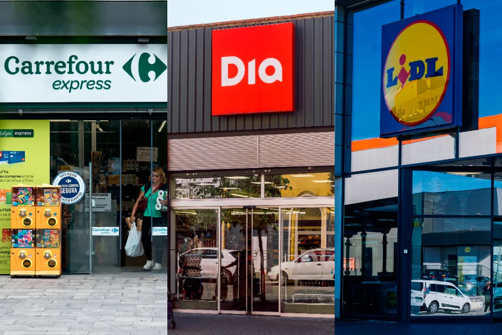 Las aperturas de Carrefour, Dia y Lidl intensifican la guerra por el mercado español
