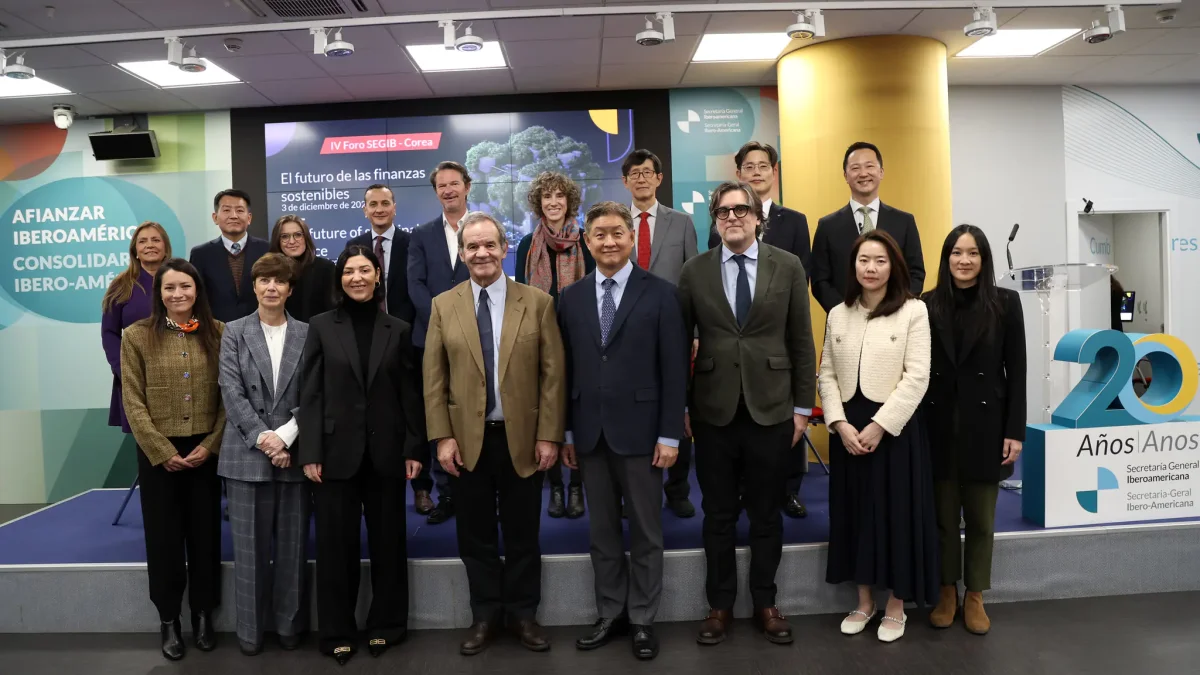 Las finanzas sostenibles impulsan el crecimiento económico en Iberoamérica, según SEGIB