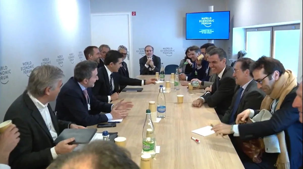 Las grandes empresas del Ibex se preparan para influir en la agenda de Sánchez en Davos