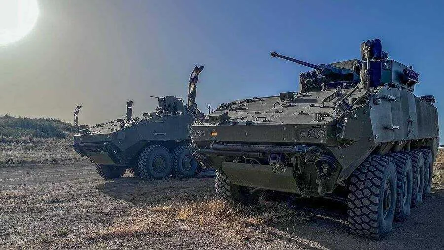 Las sanciones millonarias amenazan a Tess Defence por el retraso en el Dragón 8x8