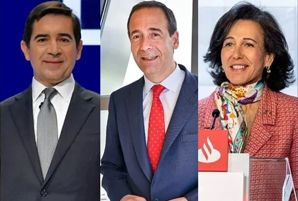 Los accionistas se benefician: BBVA, CaixaBank y Santander reparten más del 70% de sus ganancias.