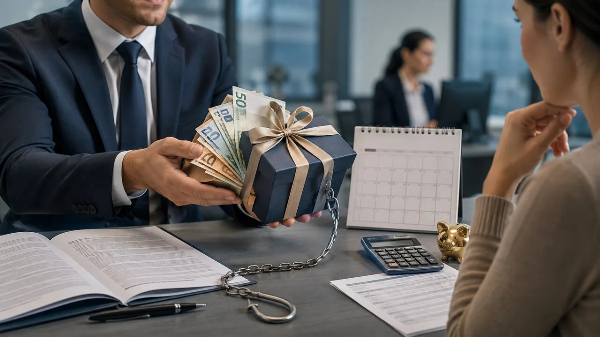 Los clientes pierden 95 euros en el “regalo” bancario de 500 euros ofrecido por los bancos
