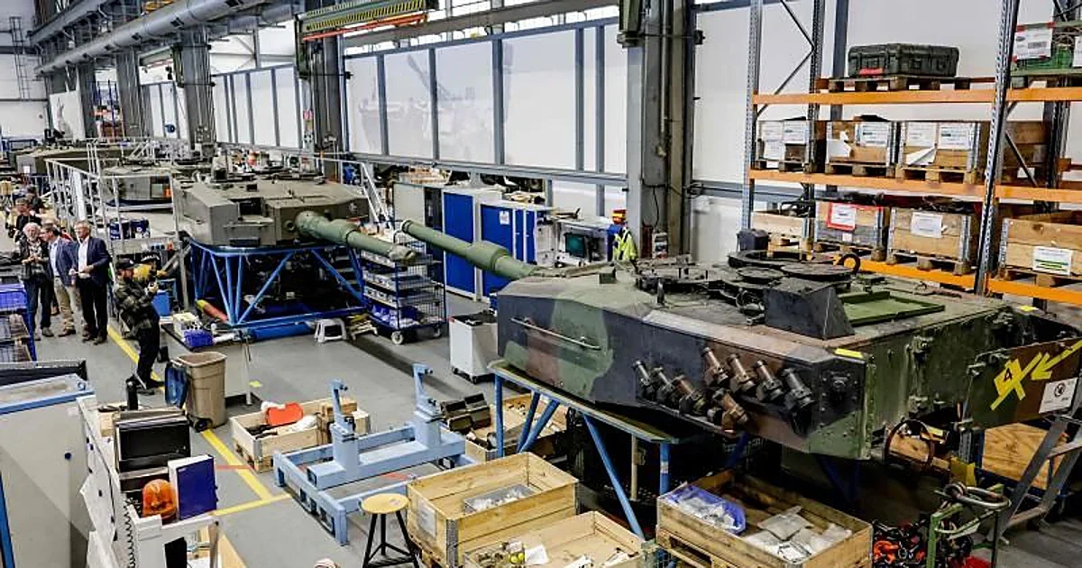 Los fabricantes alemanes de automóviles diversifican su negocio hacia la defensa