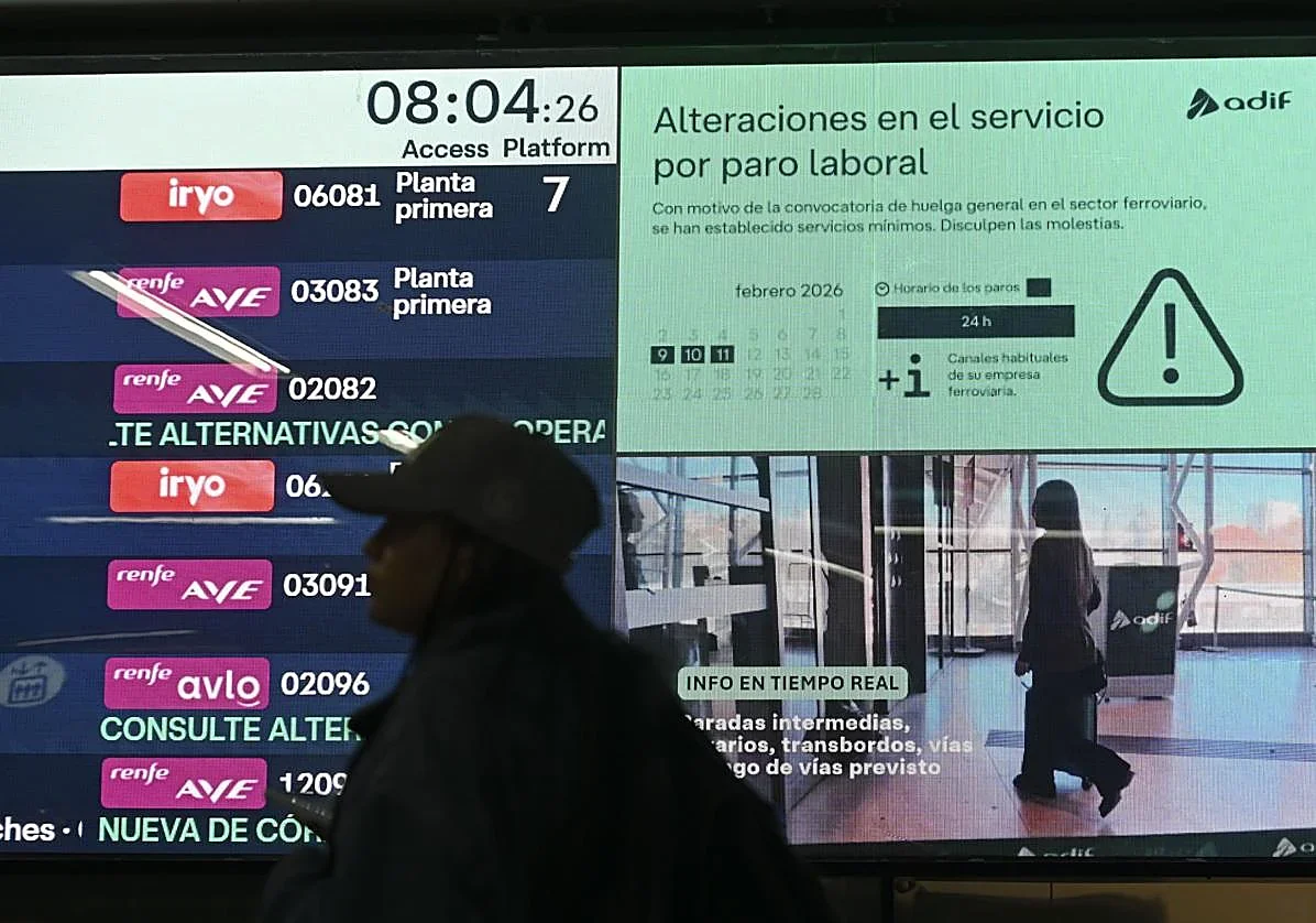Los pasajeros respirarán aliviados tras la cancelación de la huelga de maquinistas